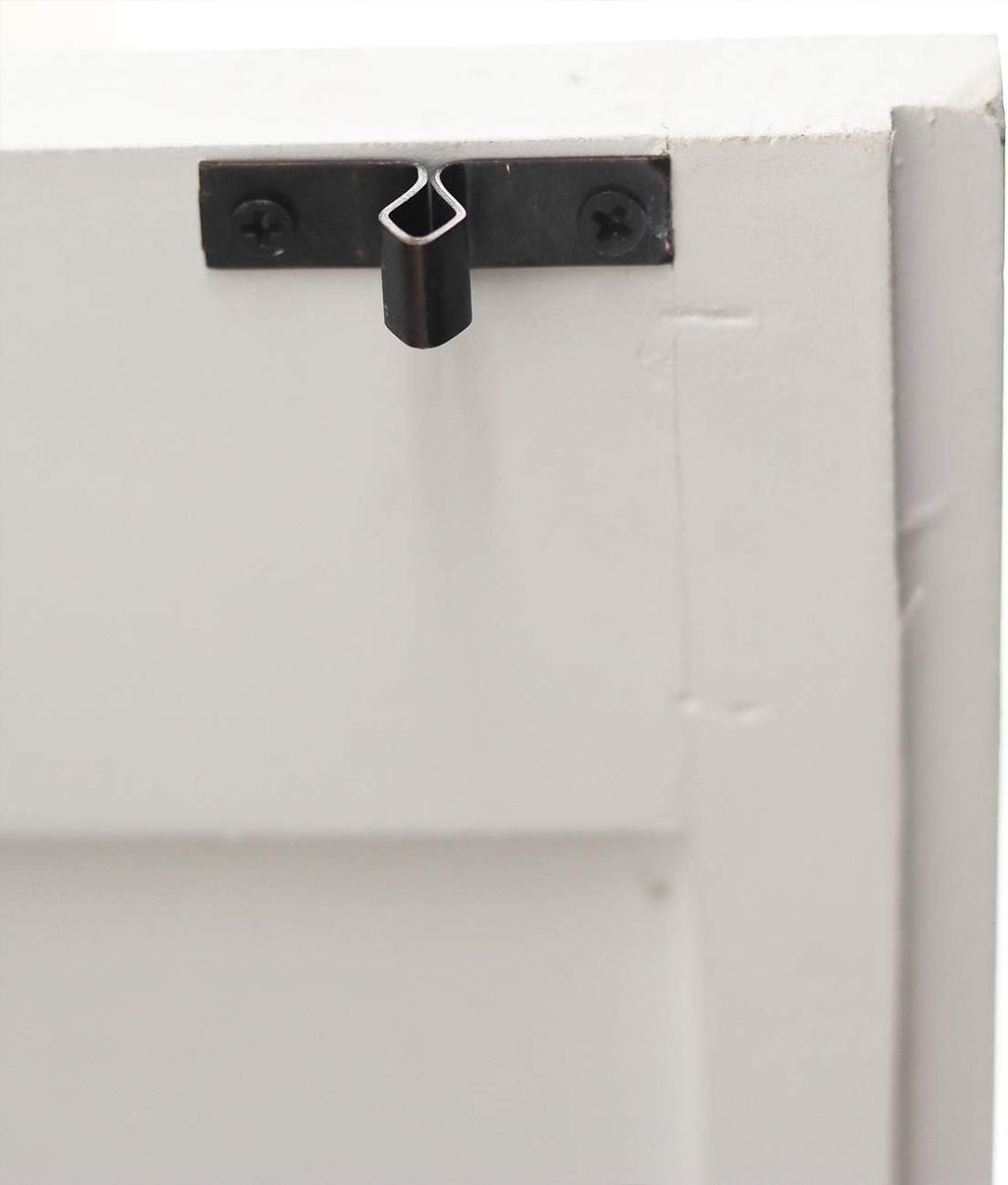 Whitewashed Wood Storage Cabinet O34306