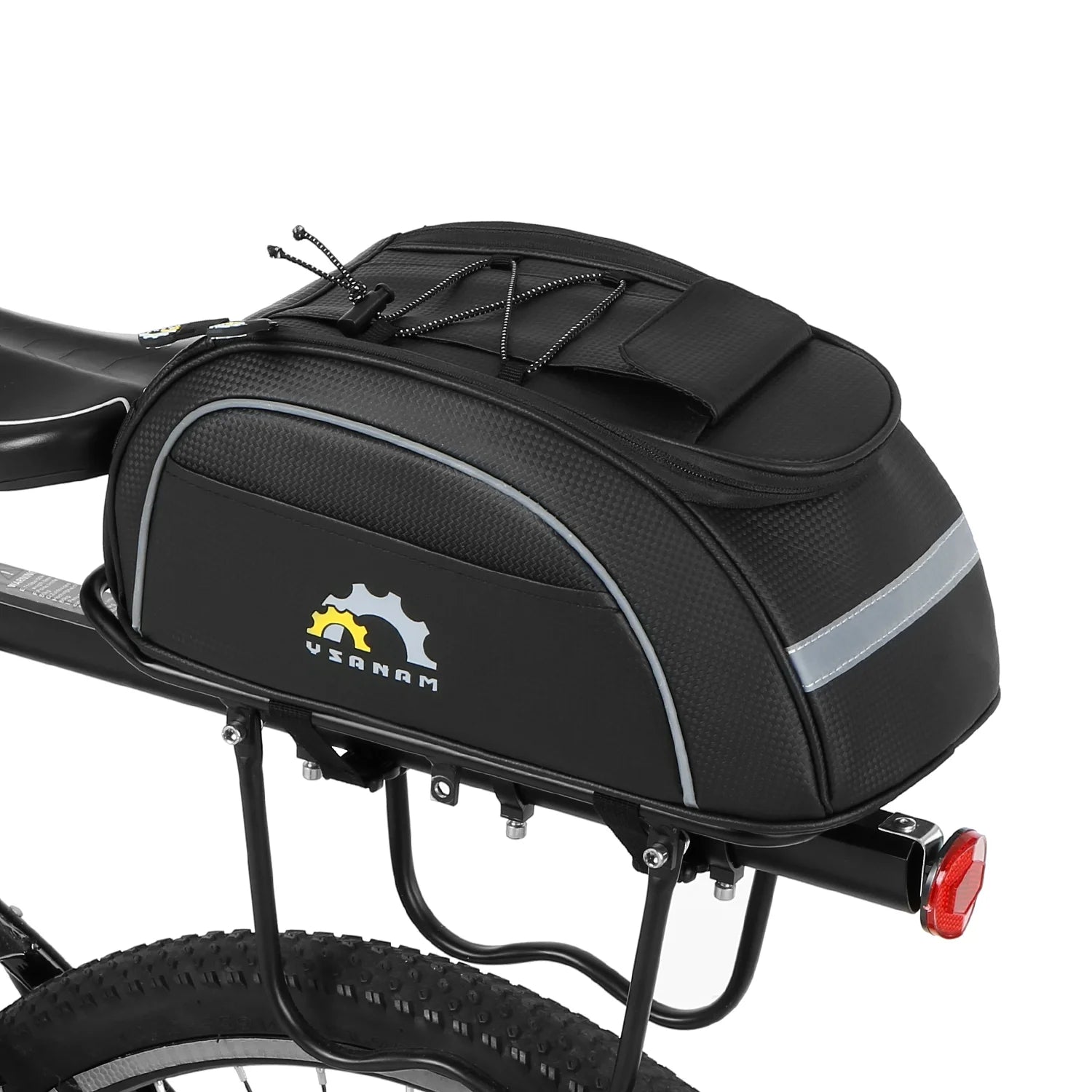 Waterproof Insulated Cooler Bag Bike Trunk Bag Pannier S50182