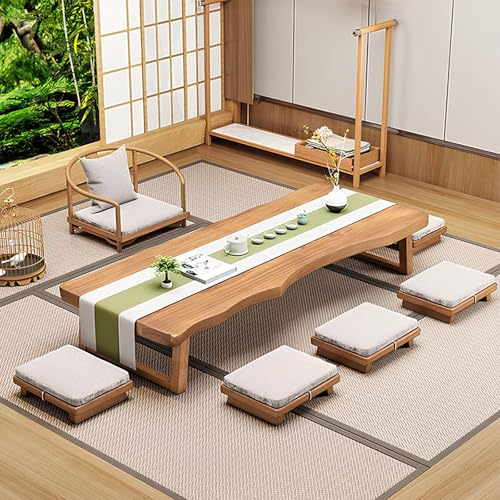 Solid Wood Low Table (120x60x35cm) D262953