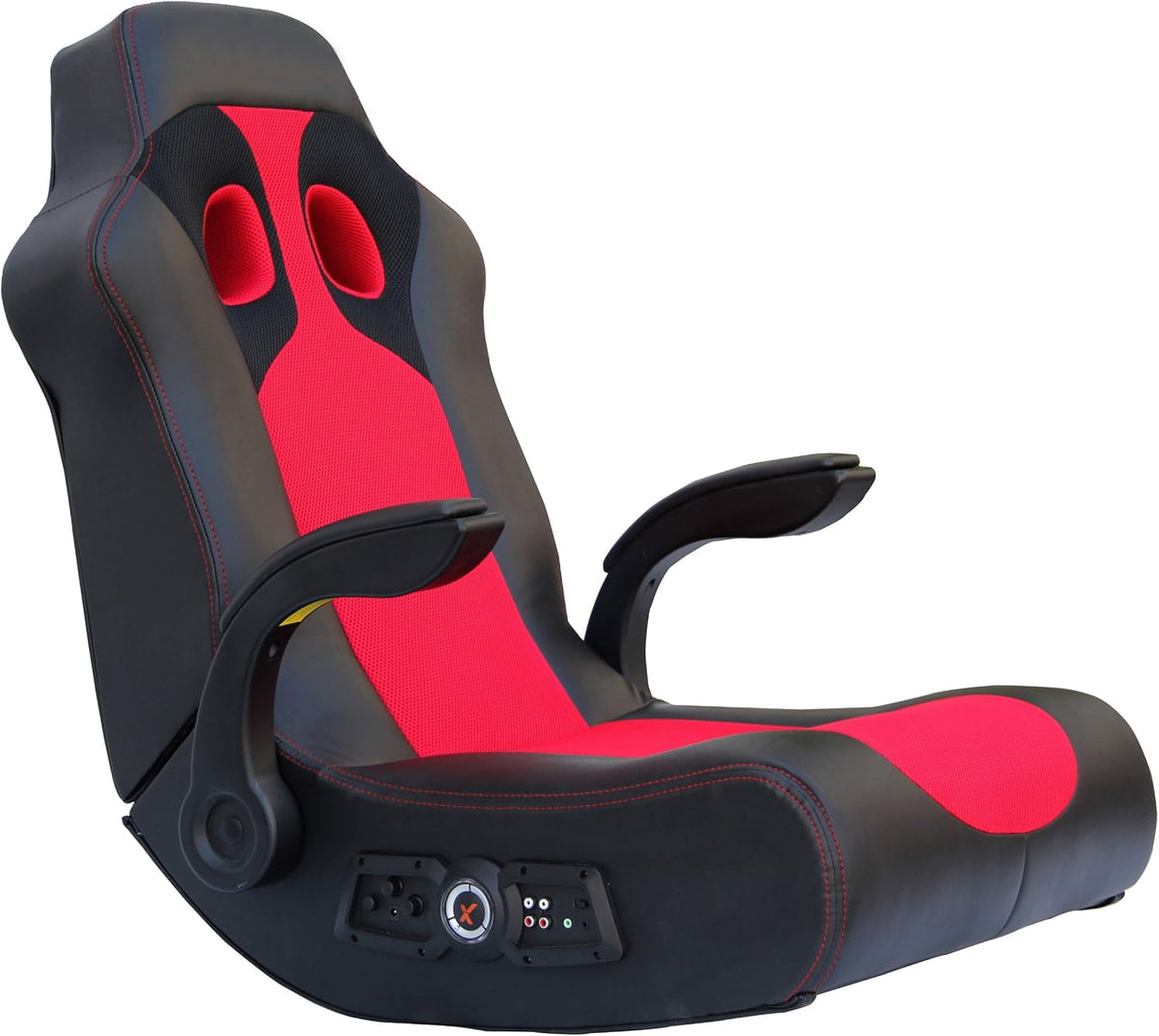 Black/Red Wireless Bluetooth Gaming Floor Rocker B711168