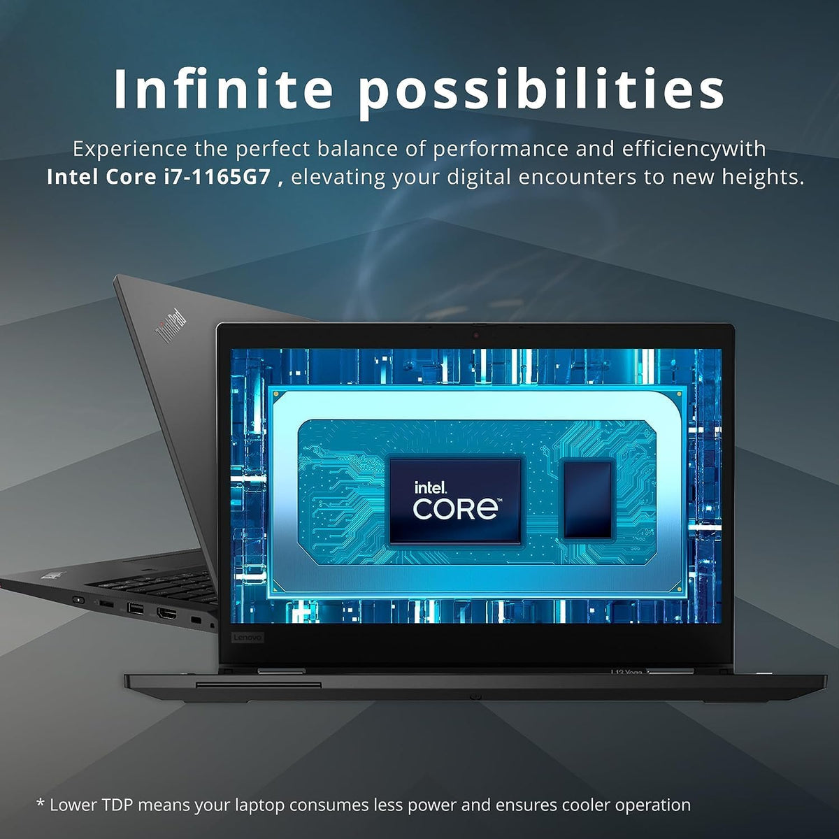 13.3" FHD Touchscreen 2-in-1 Laptop with 11th Gen Intel Core i7, 16GB RAM, 1TB SSD, Windows 11 Pro, Black N145