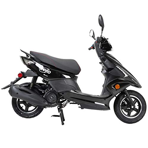 150 Moped Street Gas Moped Adult Bike with 10" Aluminum Wheels Z3737