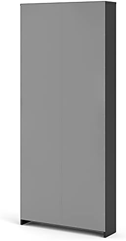 Black Matte 4 Drawer Shoe Cabinet T868