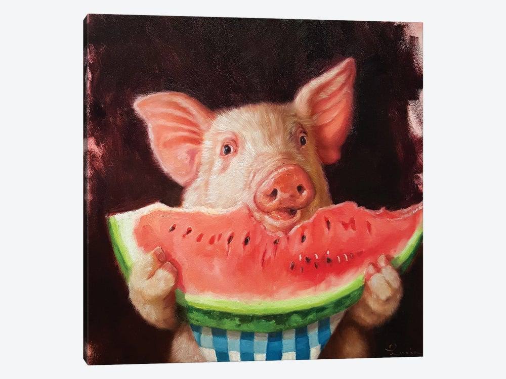 Canvas Art Picture - Pig Out U583270