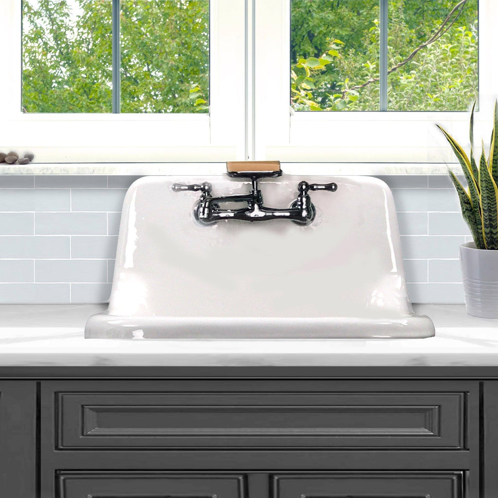 22-inch Cast Iron Wallmount Utility Sink Z98454