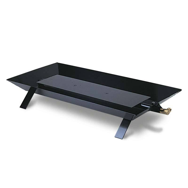 24x22 Pan Vented Burner with Strap Legs, Natural GAS K7203