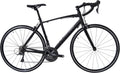 Matte Black Aluminum Road Bike with Carbon Fork T40186