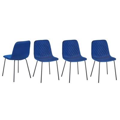 Blue Dining Chair Set of 4 X97596