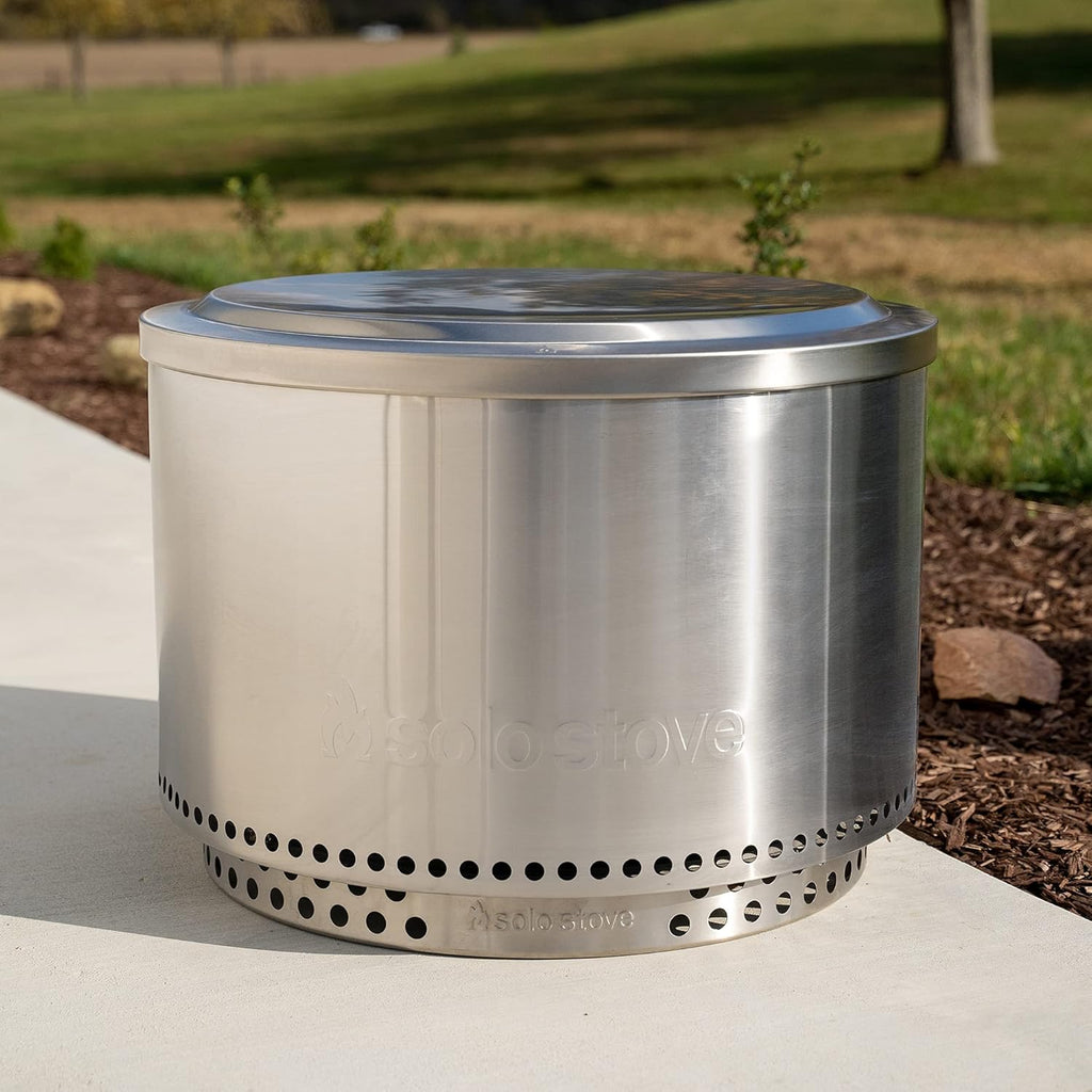 27 Lid 304 Stainless Steel Fire Pit Accessories S426