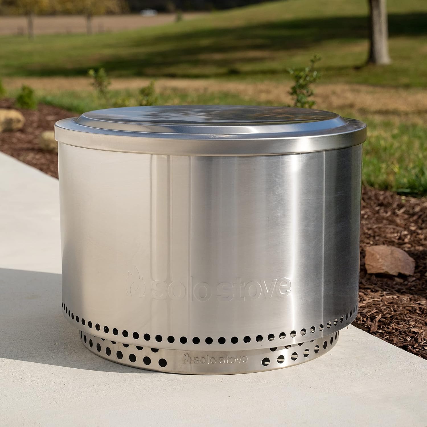 27 Lid 304 Stainless Steel Fire Pit Accessories S426