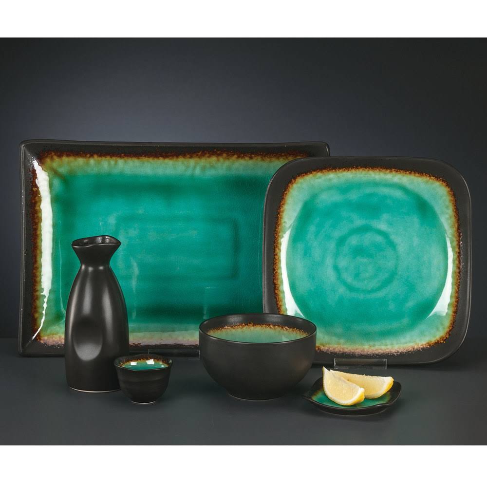 6 1/4x22 Square Stoneware Plate - 36/Case R458445