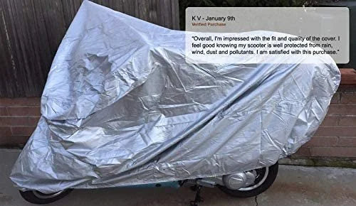 Motorcycle Cover with Storage Bag O8802