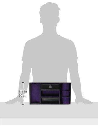 Black Valet Tray with Cuff N300