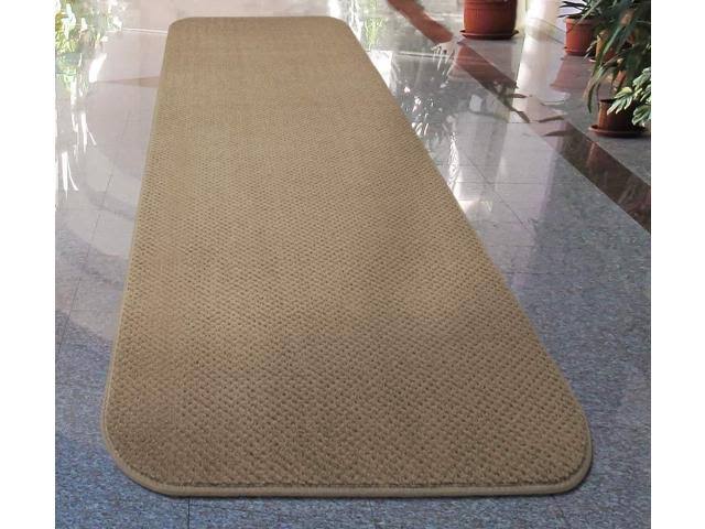 Camel Tan Skid-Resistant Carpet Runner 10 ft. x 48 in. C783