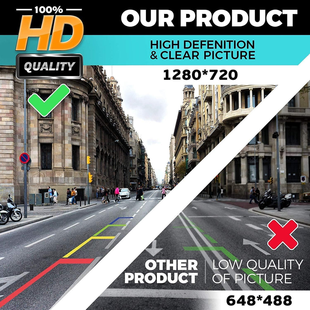 HD 1280x720p Reversing Camera Integrated in Trunk Handle Rear View Backup Camera V44197