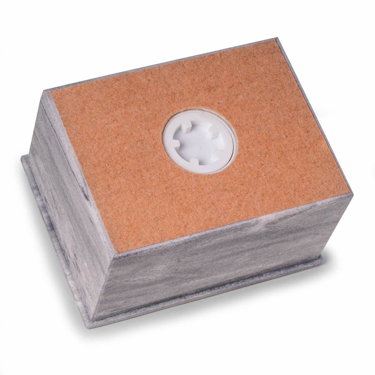 Grey Genuine Marble Cremation Urn Q349