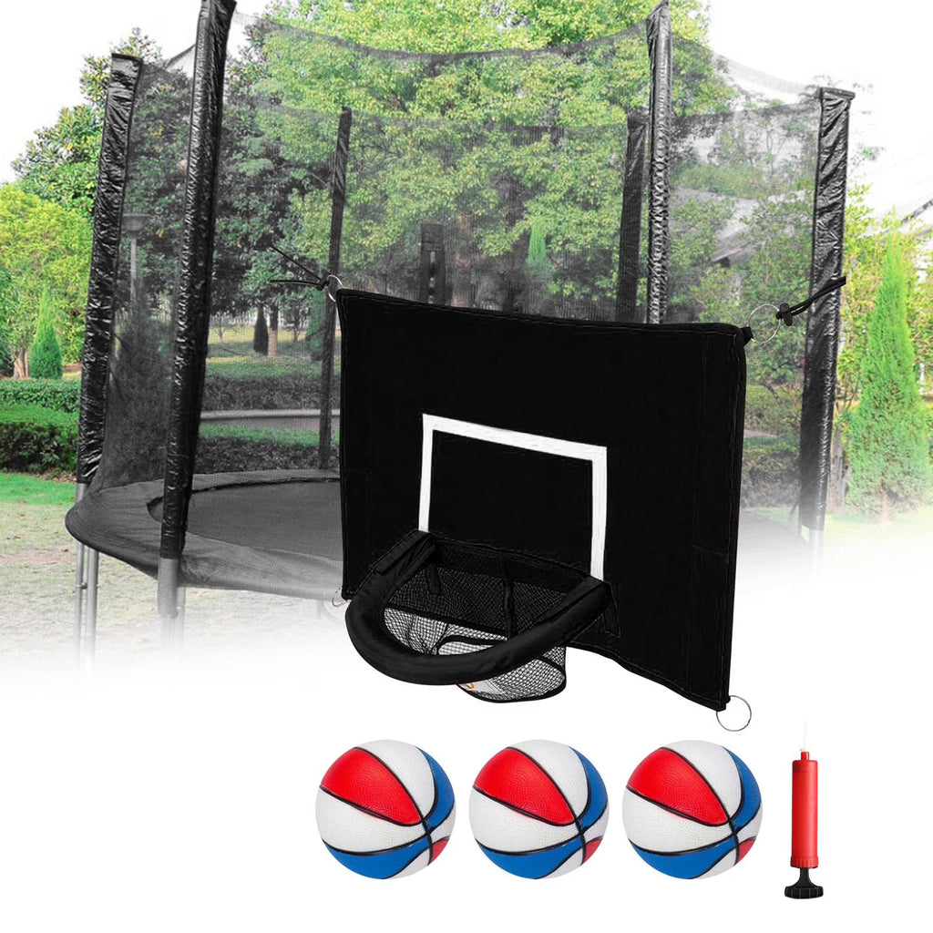 Outdoor Basketball Hoop Attachment for Trampoline X991389