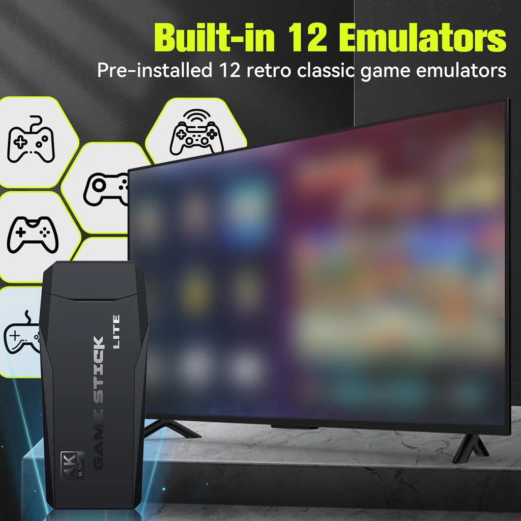 64G Wireless Retro Game Console with 25000+ Games L308907