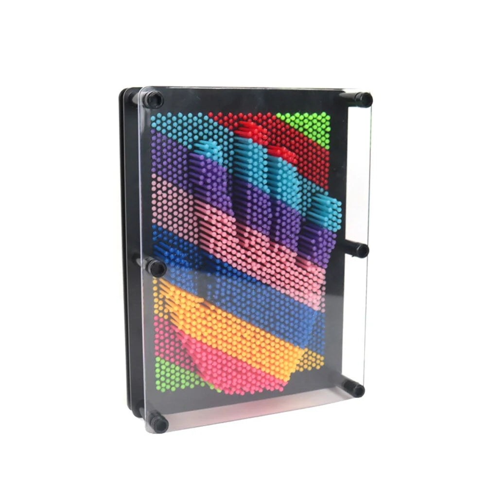 Plastic 3D Pin Art Handprint Toy B6283