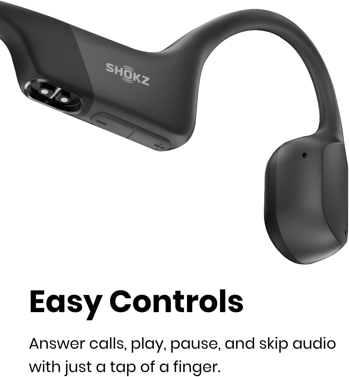 Black Bone Conduction Running Headphones D47414