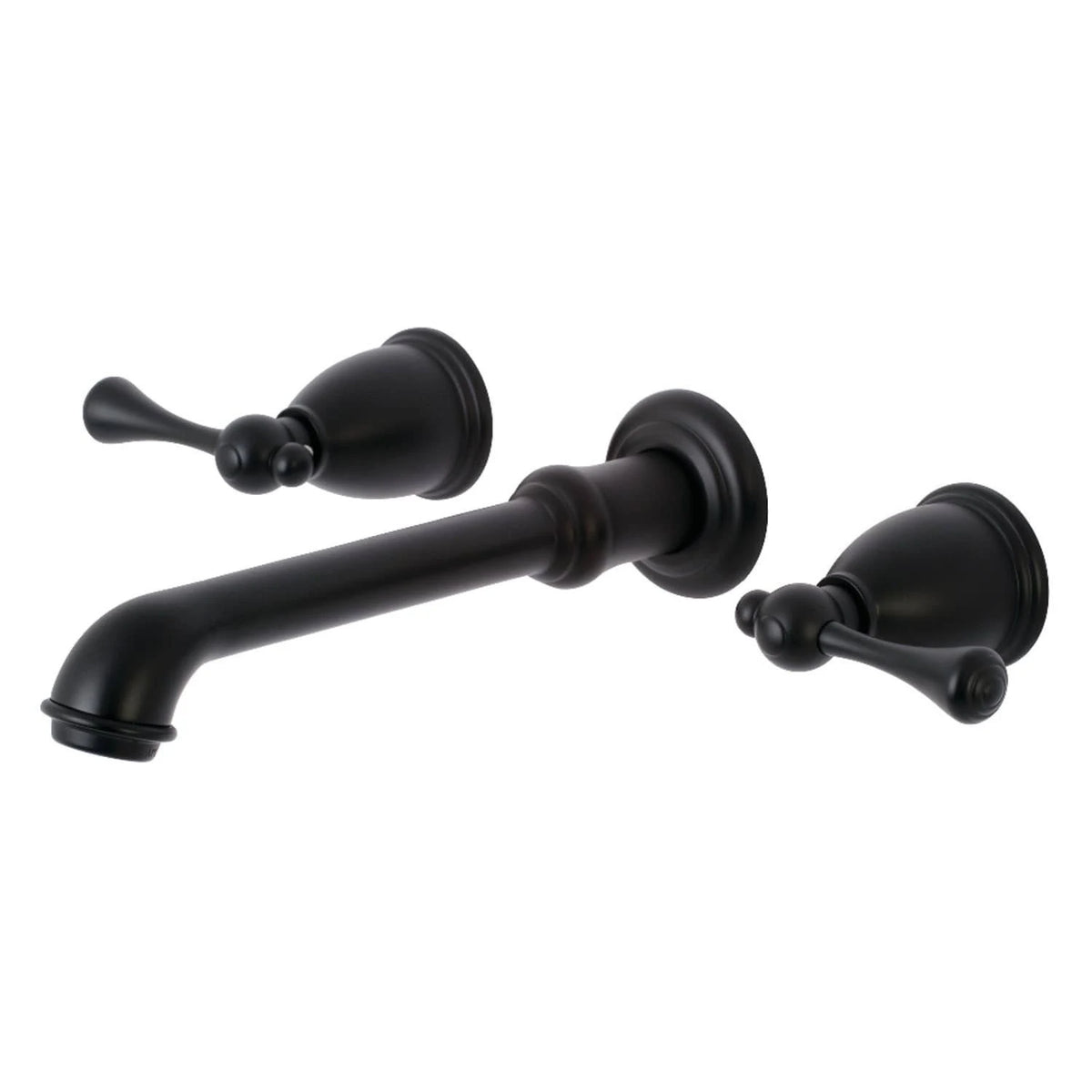 Oil Rubbed Bronze Two-Handle Wall Mount Bathroom Faucet X2321