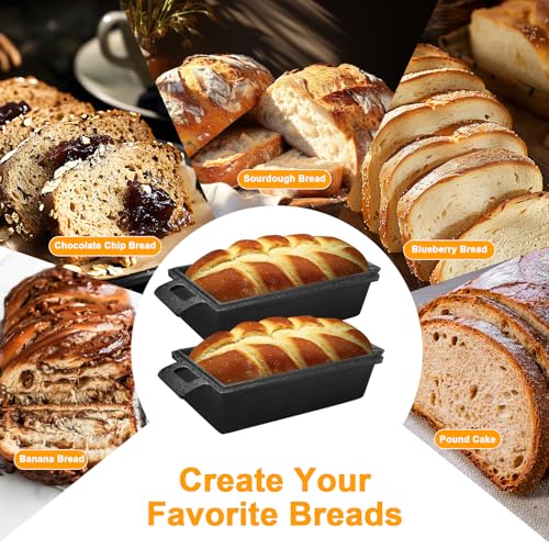 Cast Iron Loaf Pan with Lid, 2 Piece Set H753965