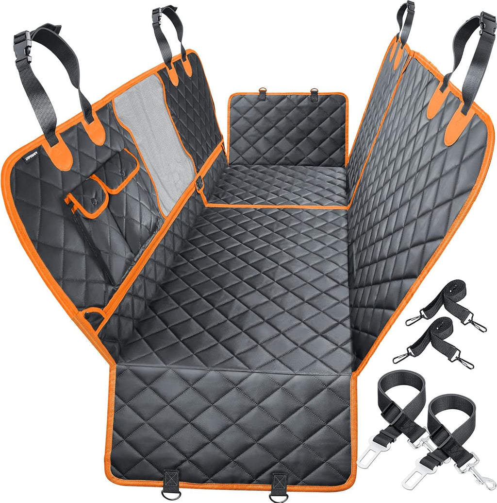 4-in-1 Waterproof Nonslip Dog Car Seat Cover Pack of 2 M796029