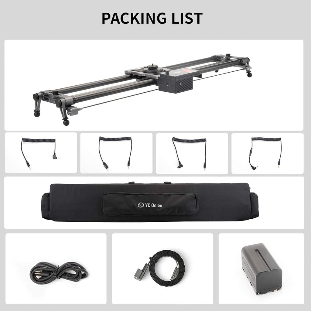 Motorized Camera Slider 80cm Carbon Fiber with APP Control S794