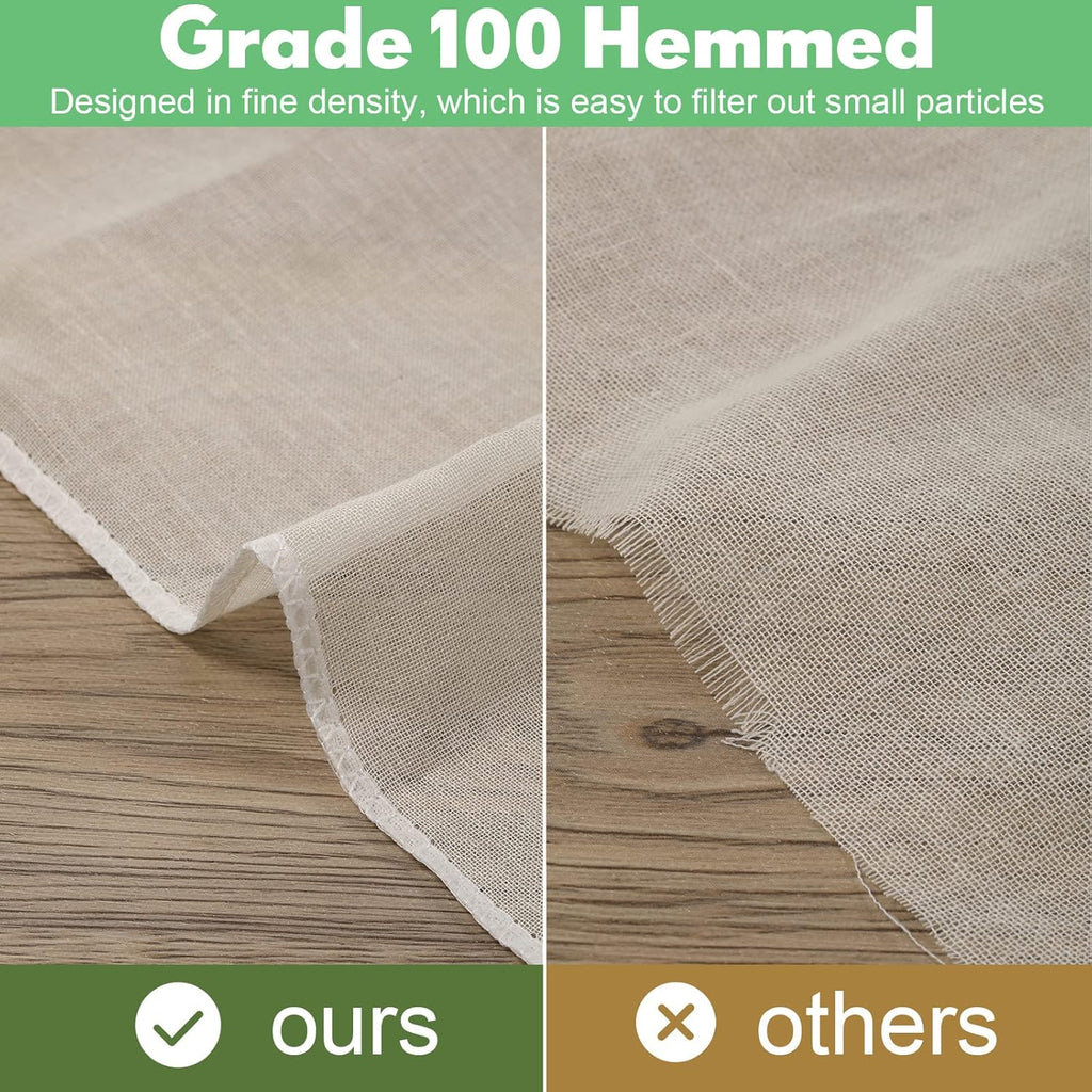 20 x 20 Inch Unbleached Cotton Cheese Cloth X775