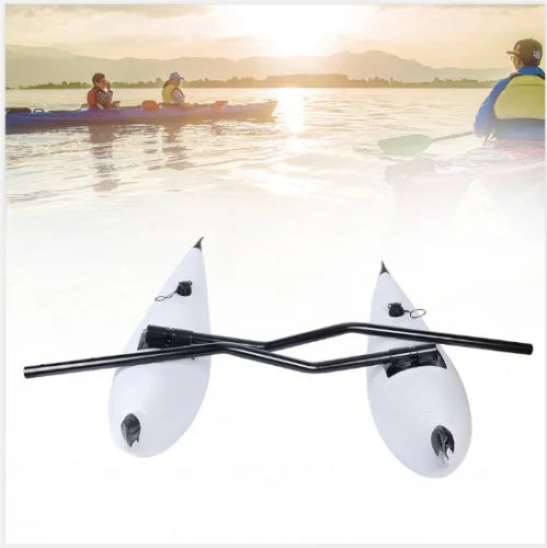 2 Pack PVC Inflatable Kayak Outrigger Stabilizer Y798