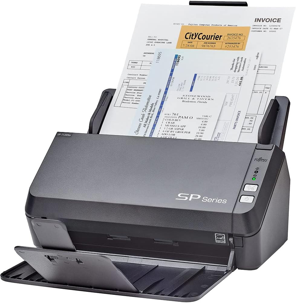 Color Duplex Document Scanner with Automatic Document Feeder H9317