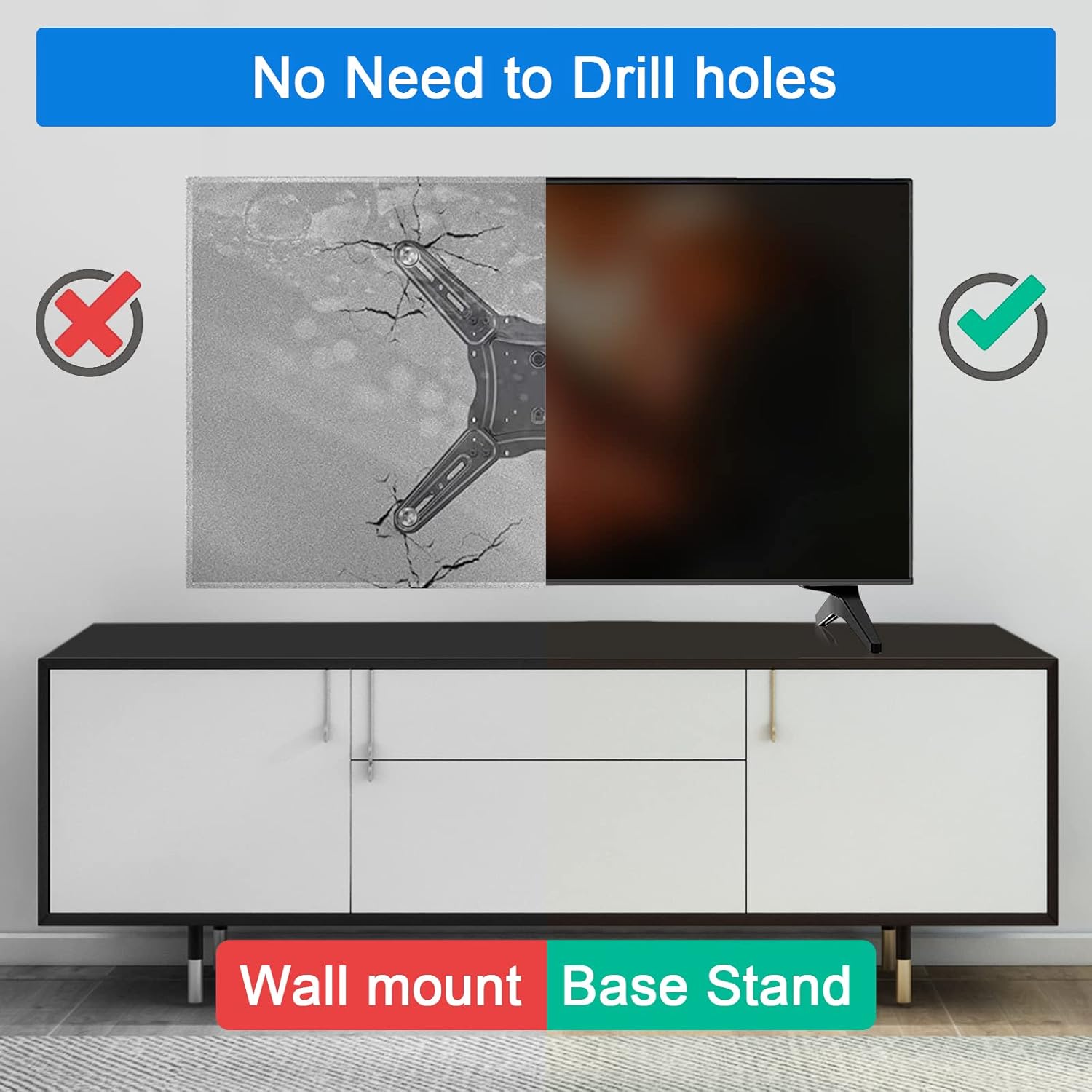 TV Stand Legs Replacement with Screws P275599