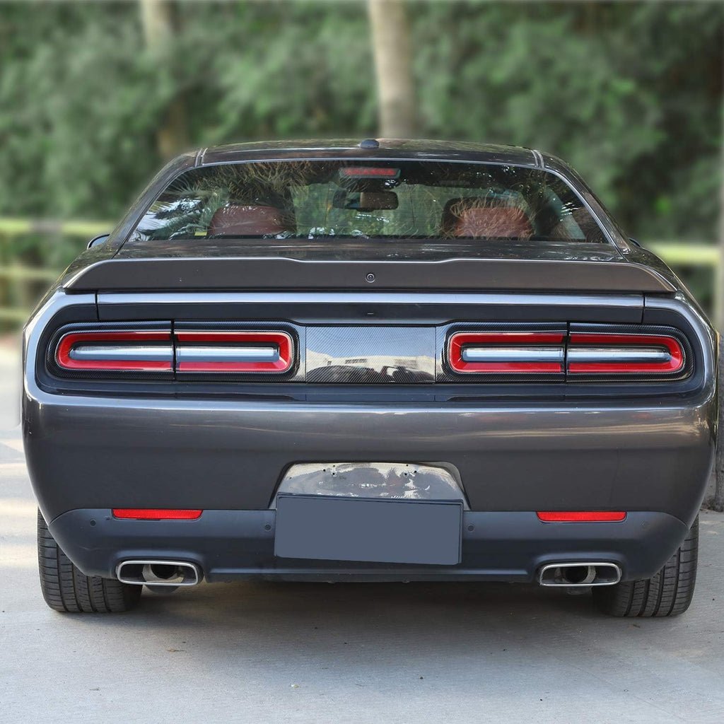 Carbon Fiber Grain Taillight Cover Trim Accessories Pack of 2 X576