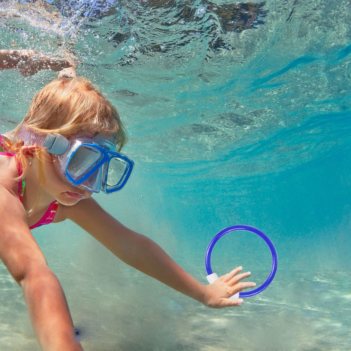 Pool Toys Underwater Swim Diving Toy Sets with Water Rings, Sticks, Octopus, Torpedo Bandits & Balls for Kids H40456