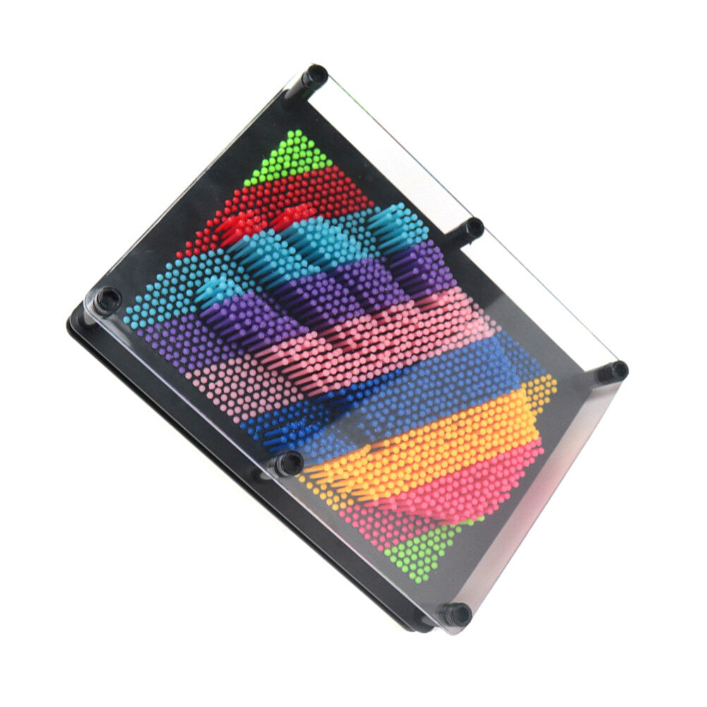 Plastic 3D Pin Art Handprint Toy B6283
