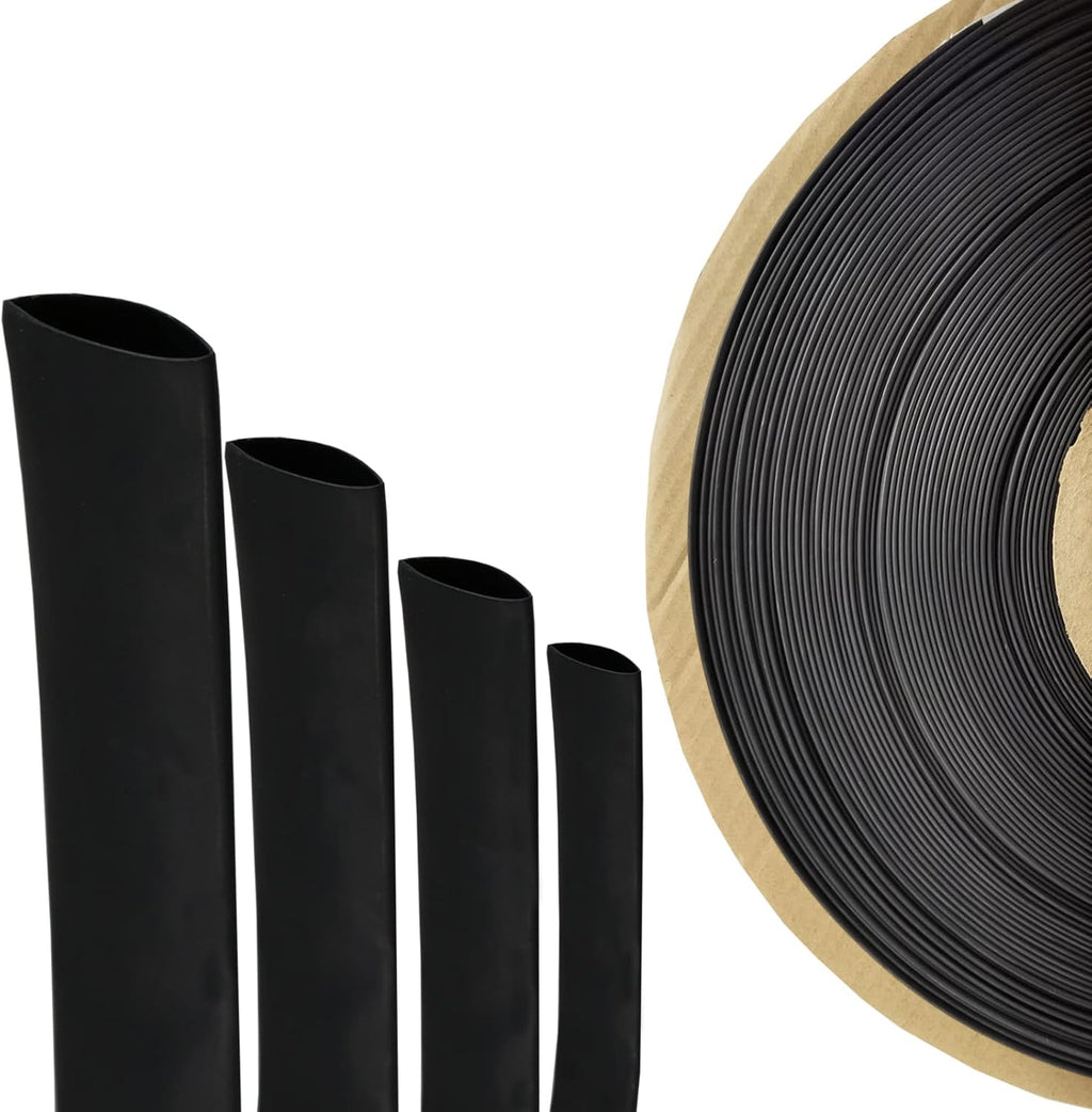 4:1 Dual Wall Adhesive Heat Shrink Tubing (3/4"- 30 Feet) Pack of 2 R735