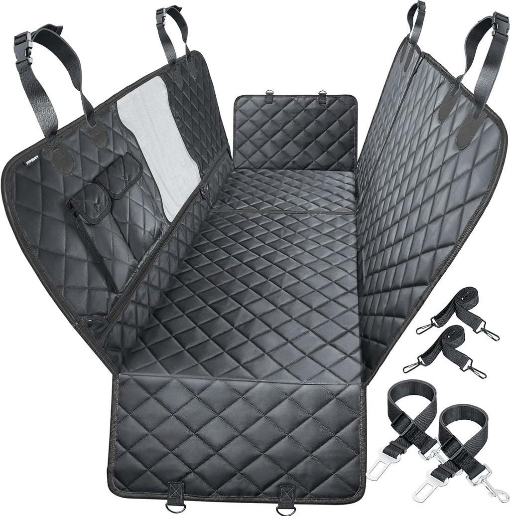 4-in-1 Waterproof Nonslip Dog Car Seat Cover Pack of 2 M796029