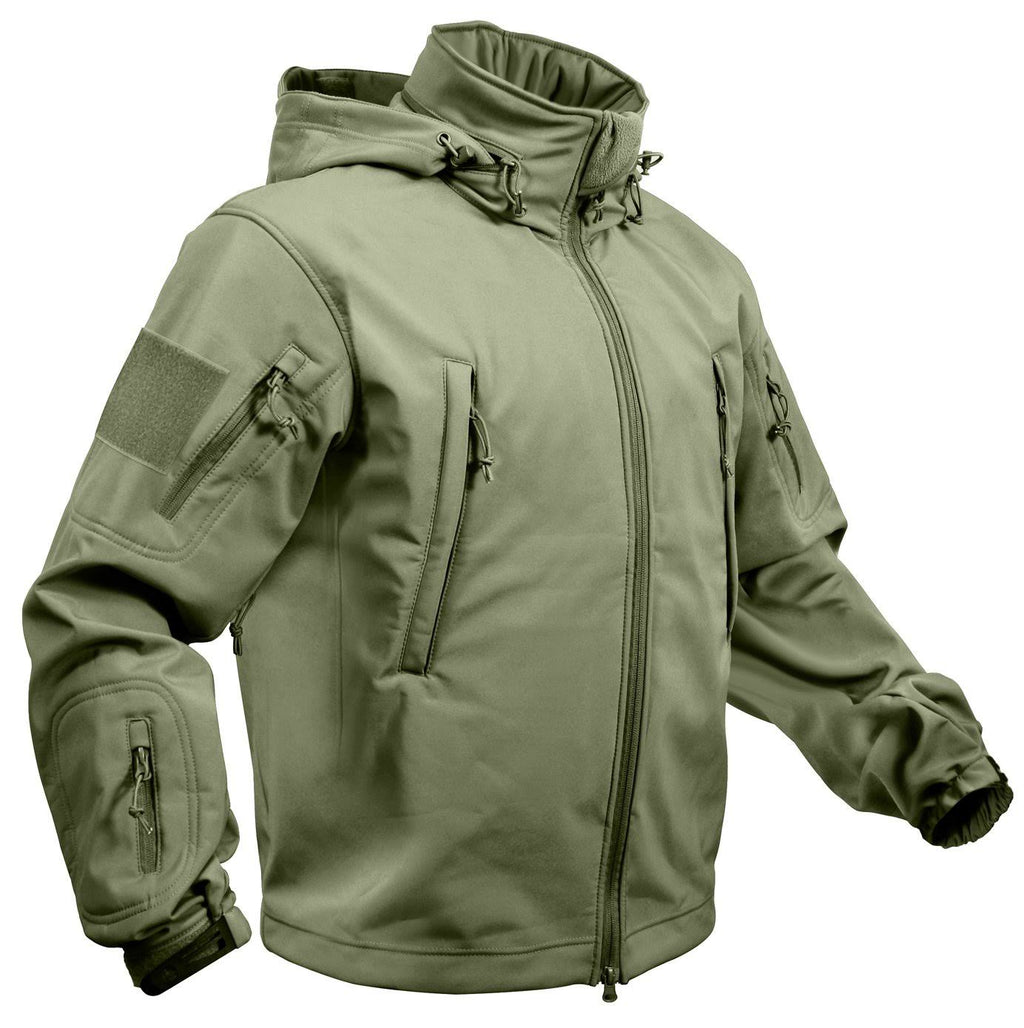 Grey Soft Shell Jacket Q6975