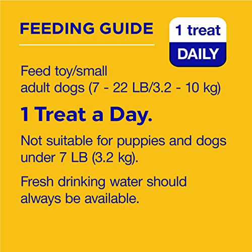 Toy/Small Dog Dental Treats Original Flavor Dental Bones, 1.68 lb. Value Pack (108 Treats) R20806