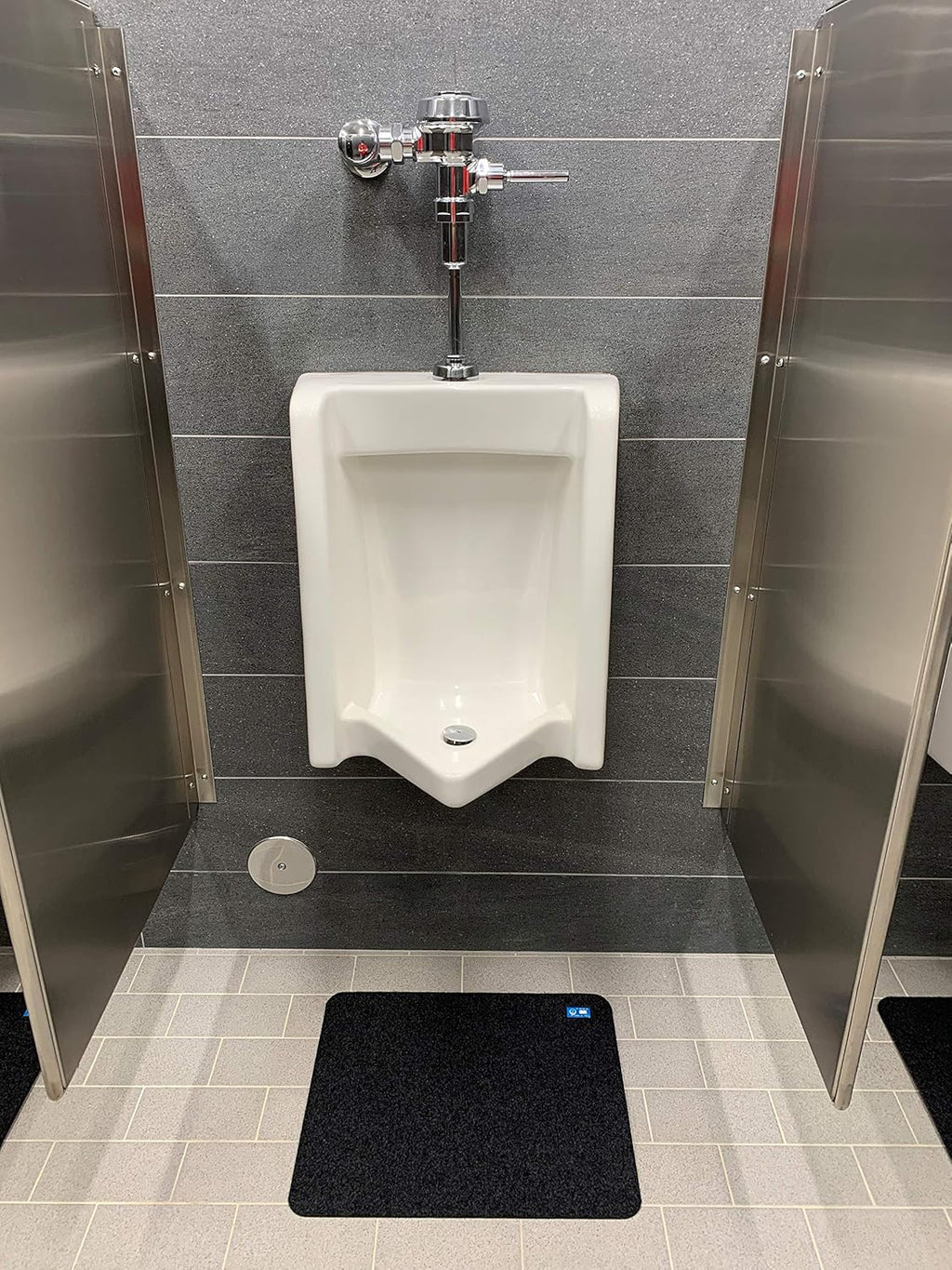Charcoal Disposable Urinal Mats, Case of 6, Pack of 2 F649288