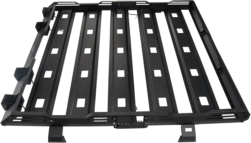 Roof Rack Cargo Basket Carrier for Jeep Wrangler JL 4 Doors Gladiator JT G703091