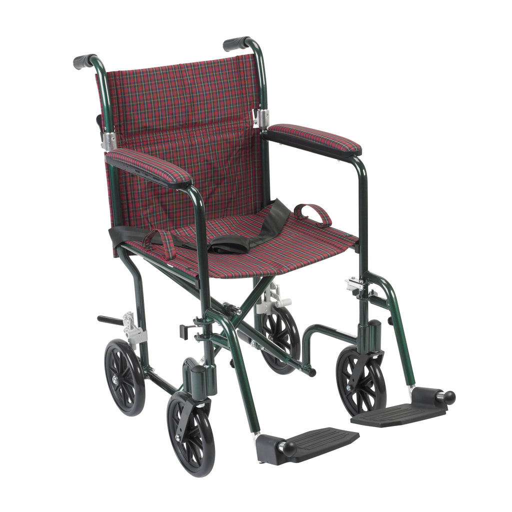 Lightweight Folding Transport Wheelchair, 19 P2031