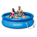 10-ft Quick Set Ring Swimming Pool with Filter I971