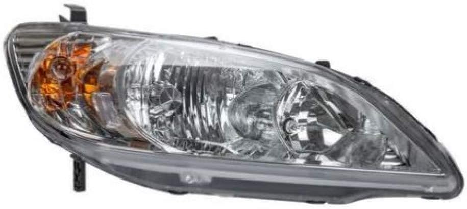 2004 2005 Honda Civic Headlight Assembly Driver and Passenger Side W4652