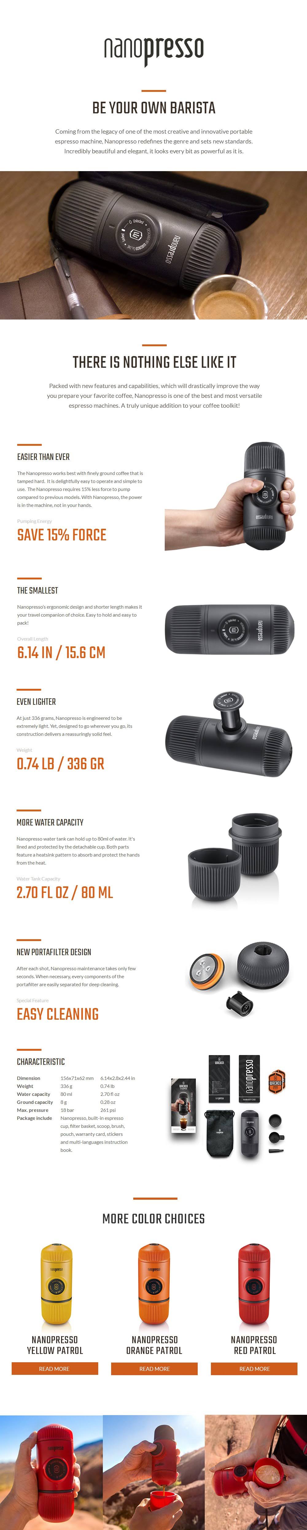 Portable Espresso Maker B4507