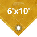 10 oz Tan Canvas Tarps 6' x 10' V8097