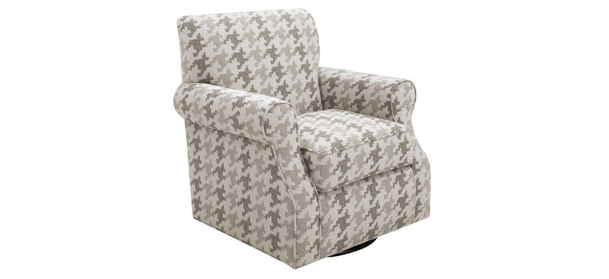Beige Swivel Chair D413623