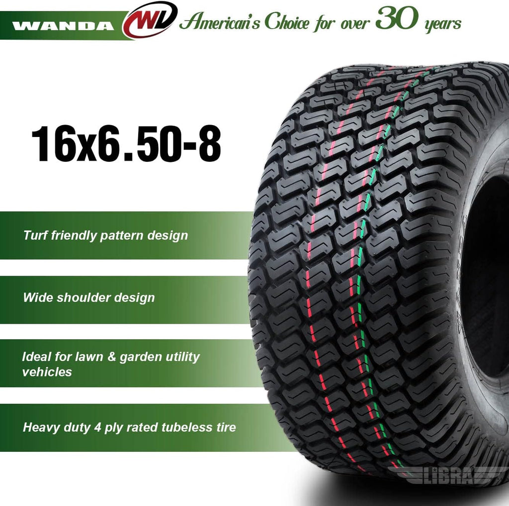 16x6.50-8 Turf Tires Pack of 2 X75727