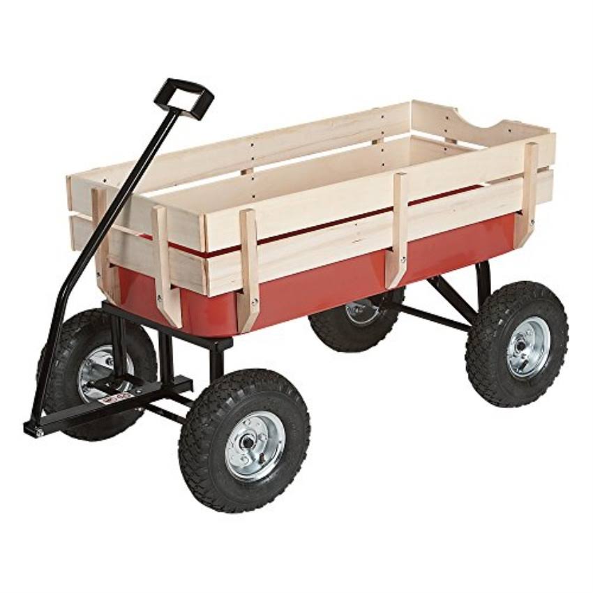 Red All-Terrain Wagon, 220-Lb. Capacity F52880