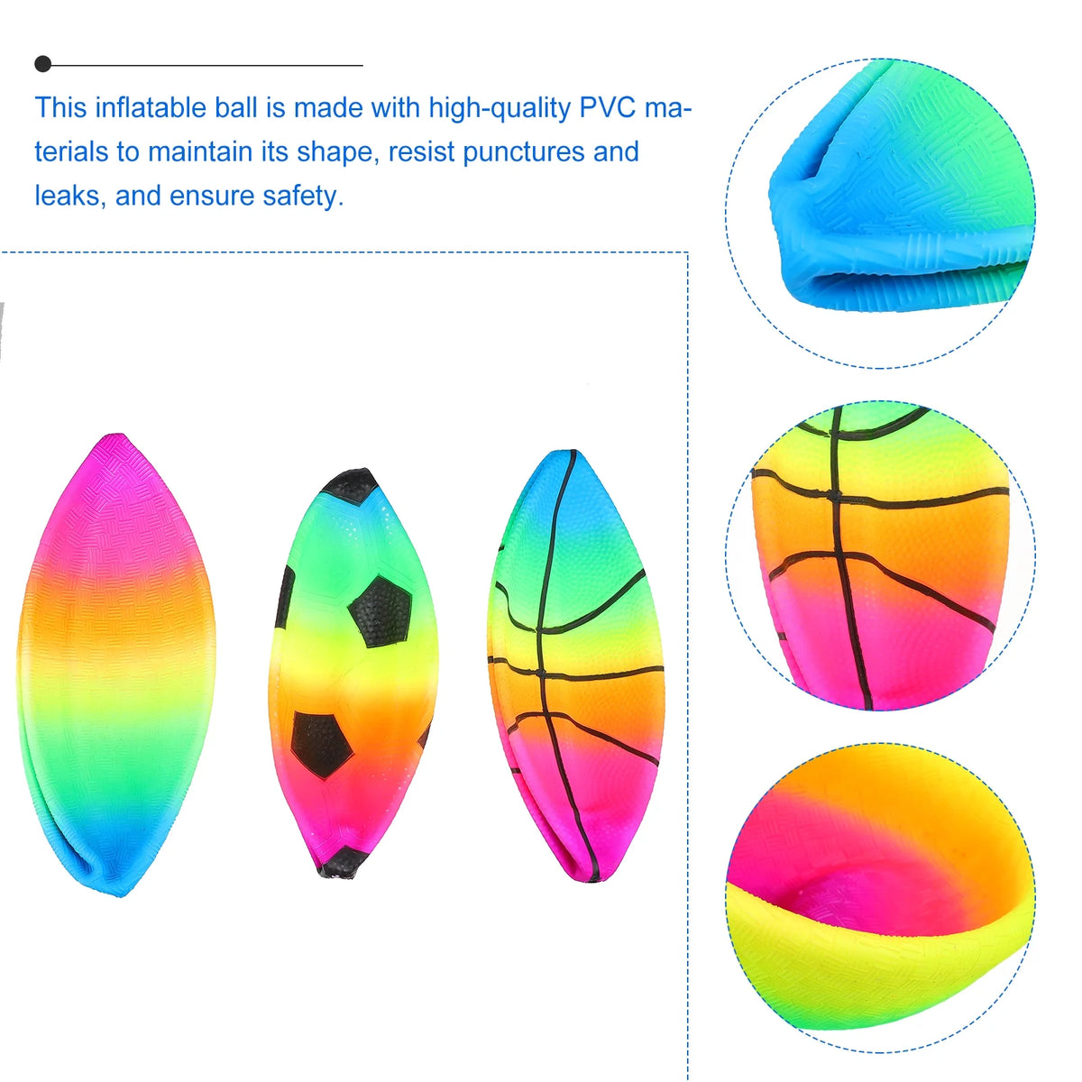 3 Pcs Inflatable Beach Ball Toys P541